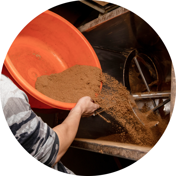 製香流程圖片-配粉調料