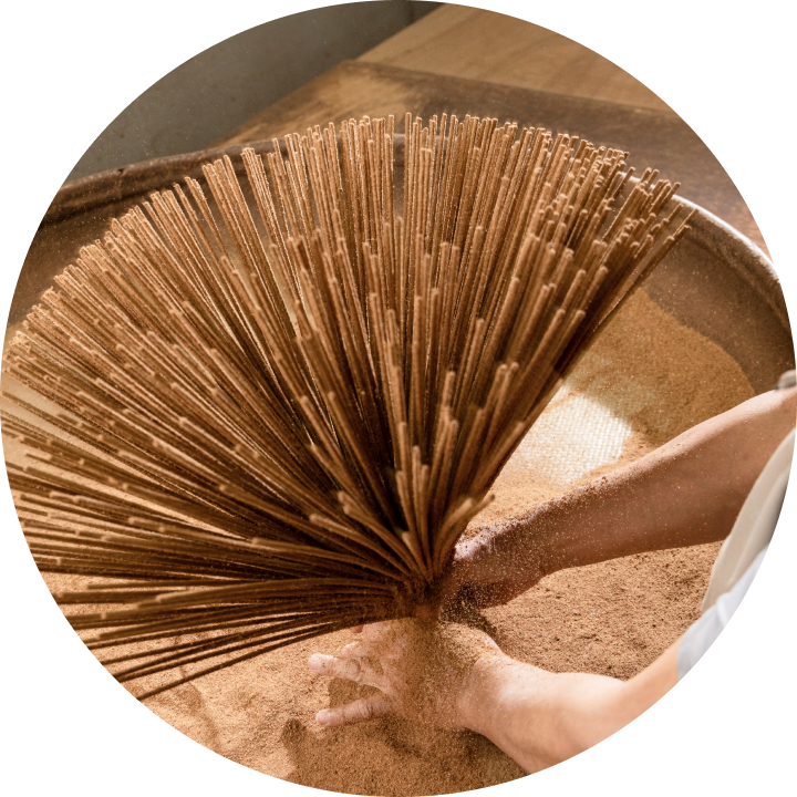 製香流程圖片-展香掄香